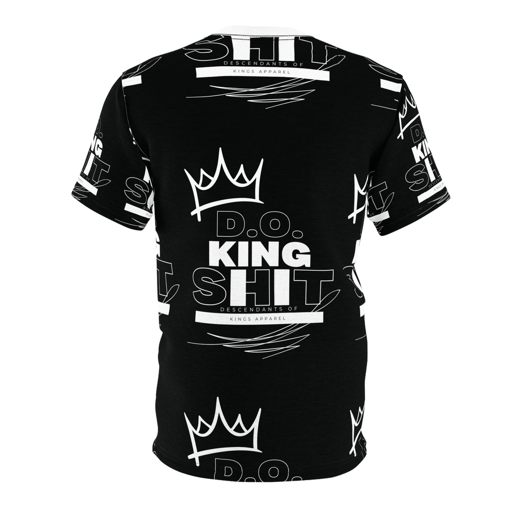 King Sh!t Black Graphic Tee — Bold Crown Streetwear T-Shirt