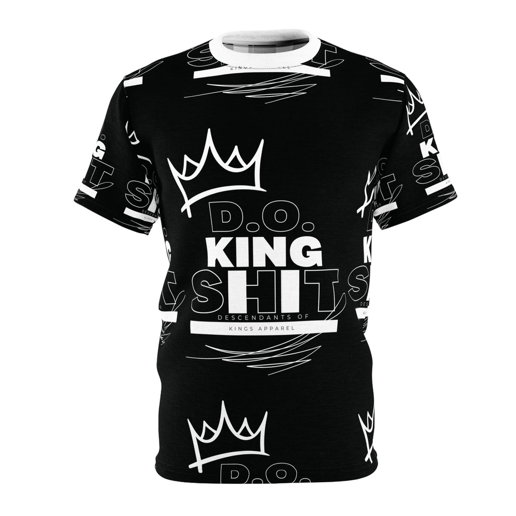King Sh!t Black Graphic Tee — Bold Crown Streetwear T-Shirt