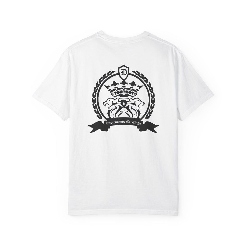 D.O. KING(S)HIT Graphic T-Shirt — Crest Back Logo, Streetwear Tee