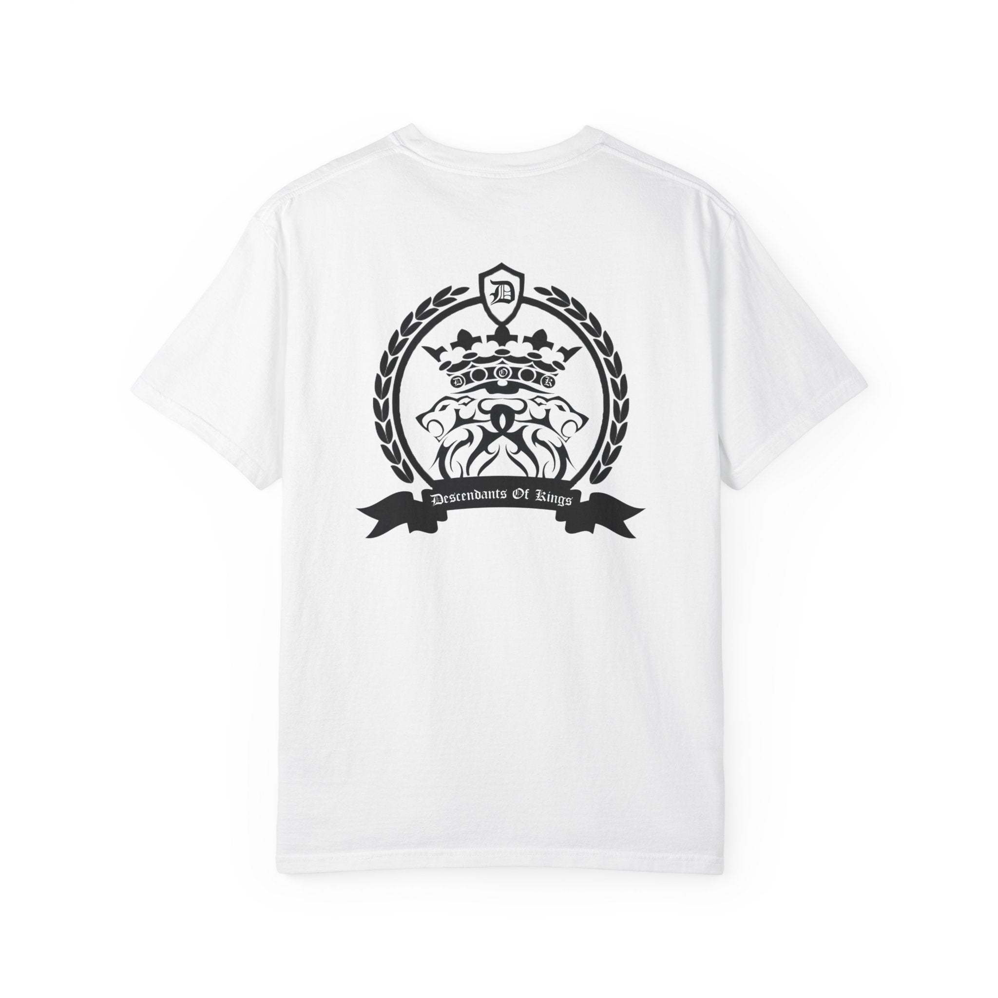 D.O. KING(S)HIT Graphic T-Shirt — Crest Back Logo, Streetwear Tee