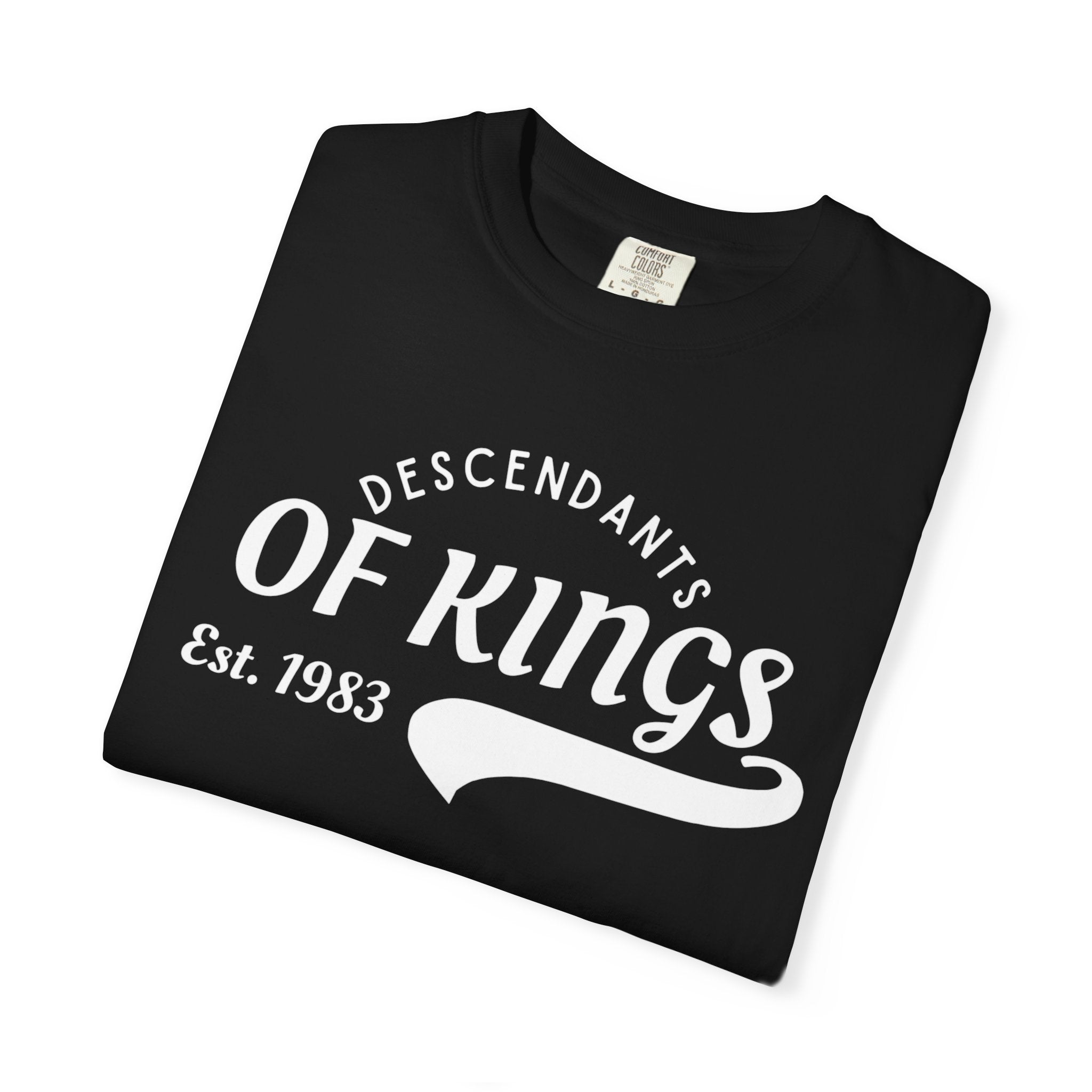 Descendants of Kings T-Shirt — Est. 1983 Heritage Graphic Tee