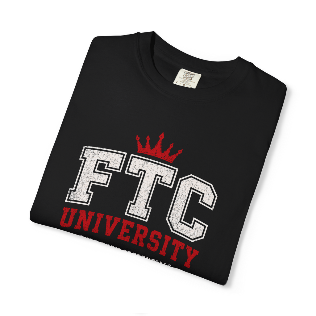 FTC University 'Fuck Them Credentials' Graphic T-Shirt